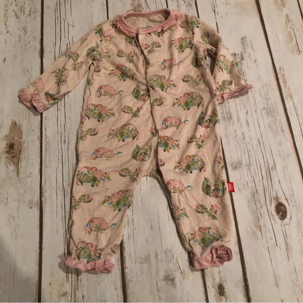 Magnetic me floral woodland romper